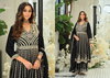 Barbie Vol 5 Black And White By Eba Heavy Chinon Readymade Suits Wholesalers In Surat